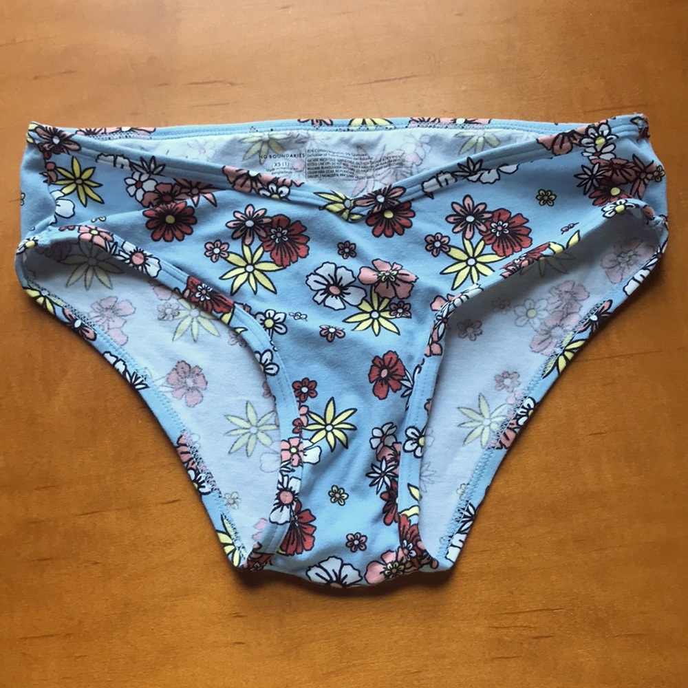 No Boundaries flower cotton panty